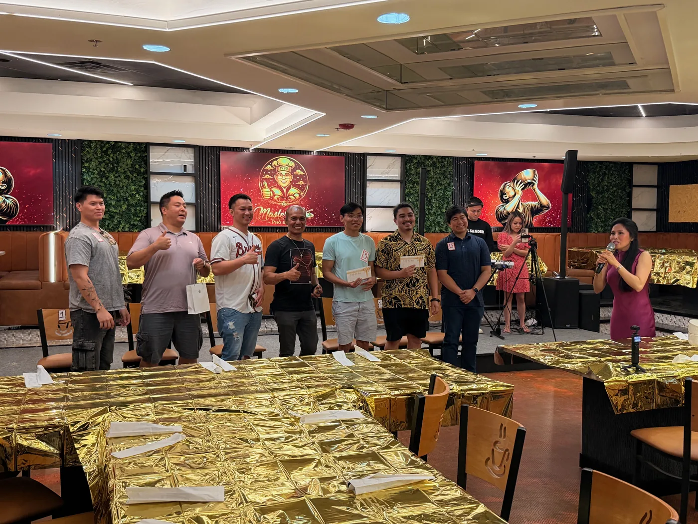 Pho Challenge contestants ready to compete with friends cheering them on